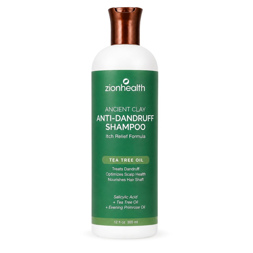 Zion Health Anti-Dandruff Shampoo 12oz | Zion Health | ADAMA Minerals